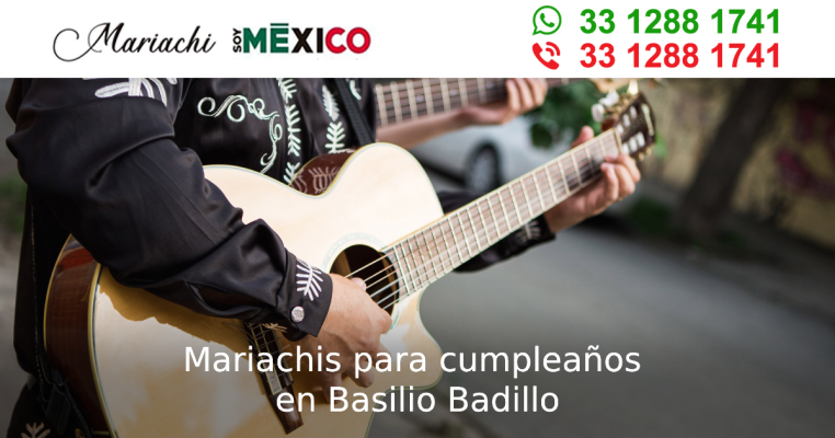 Mariachis para cumpleaños en Basilio Badillo Tonala