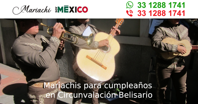 Mariachis para cumpleaños en Circunvalación Belisario Guadalajara