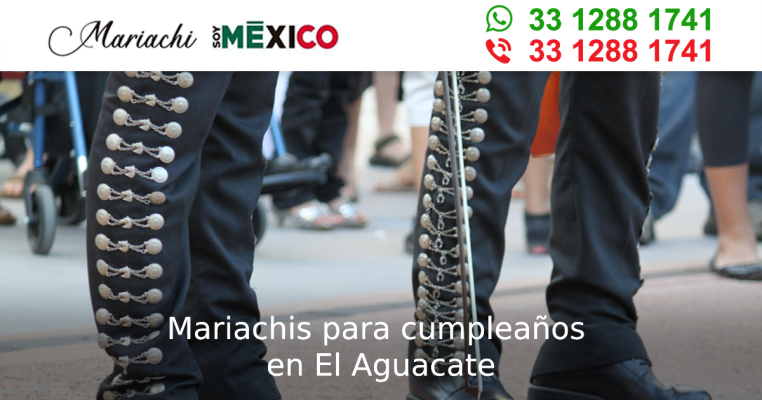 Mariachis para cumpleaños en El Aguacate Zapotlanejo