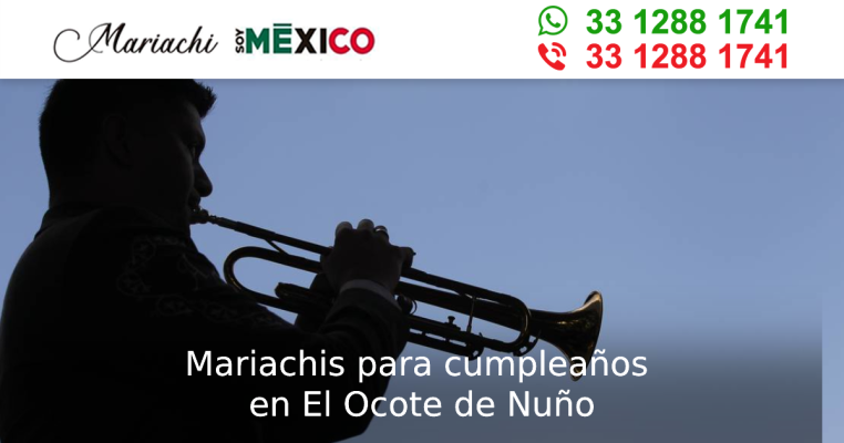 Mariachis para cumpleaños en El Ocote de Nuño Zapotlanejo