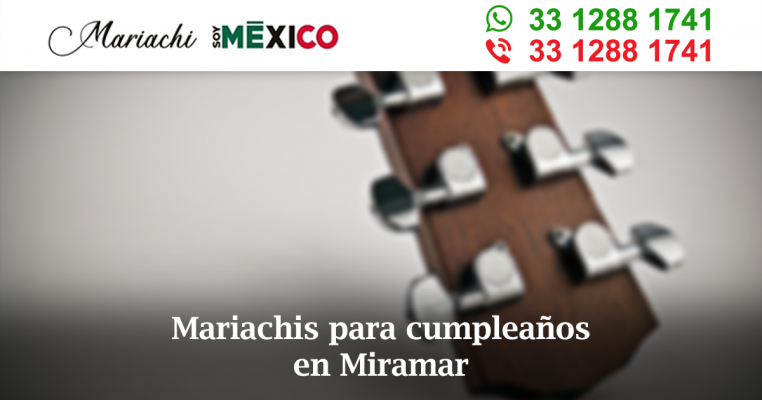 Mariachis para cumpleaños en Miramar Zapopan