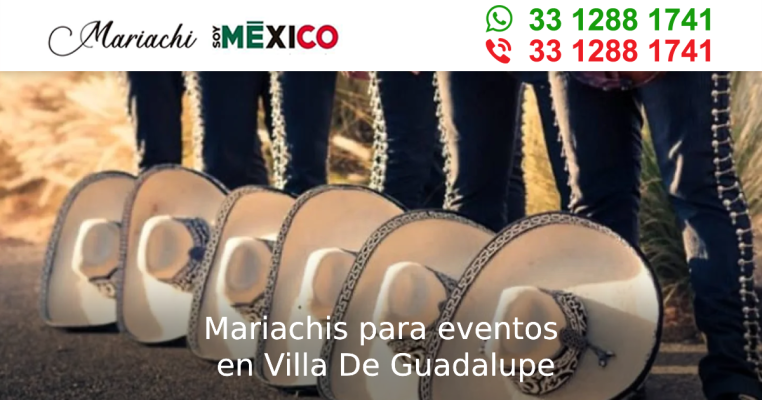 Mariachis para eventos en Villa De Guadalupe Zapopan