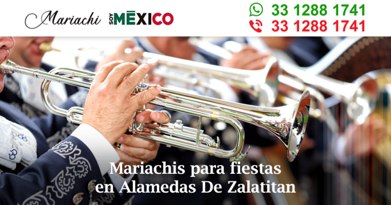 Mariachis para fiestas en Alamedas De Zalatitan Tonala