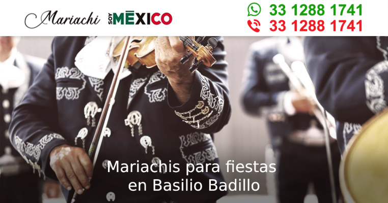 Mariachis para fiestas en Basilio Badillo Tonala