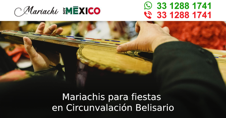 Mariachis para fiestas en Circunvalación Belisario Guadalajara