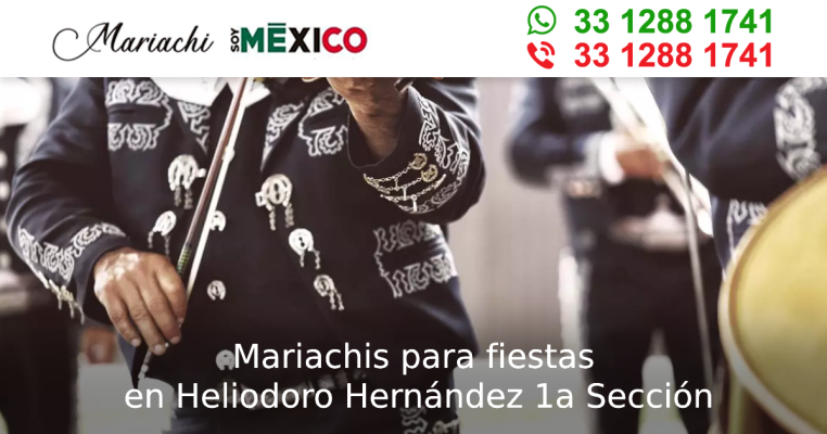 Mariachis para fiestas en Heliodoro Hernández 1a Sección Guadalajara