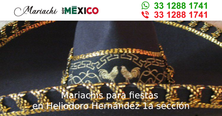 Mariachis para fiestas en Heliodoro Hernández 1a sección Guadalajara