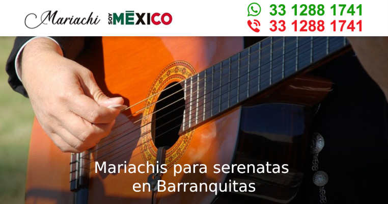 Mariachis para serenatas en Barranquitas Guadalajara