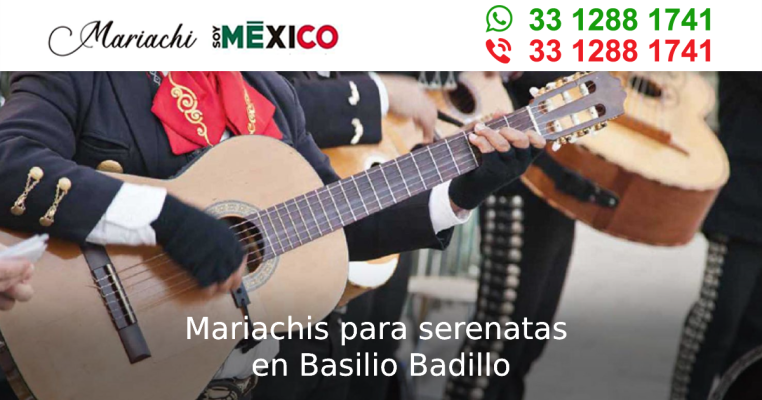 Mariachis para serenatas en Basilio Badillo Tonala