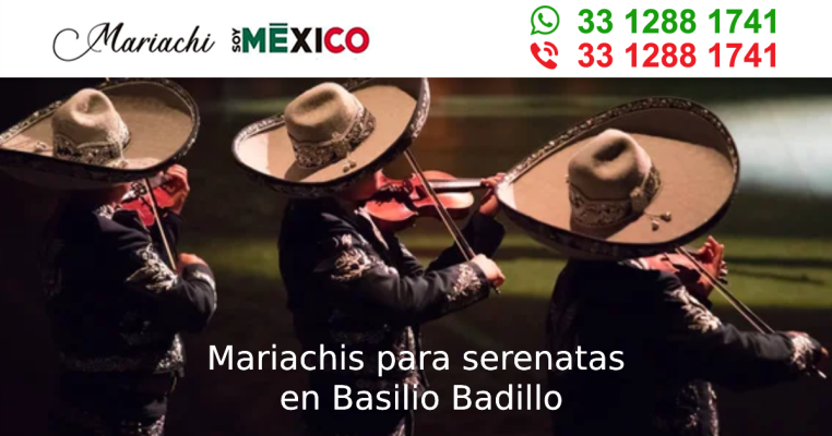 Mariachis para serenatas en Basilio Badillo Tonala