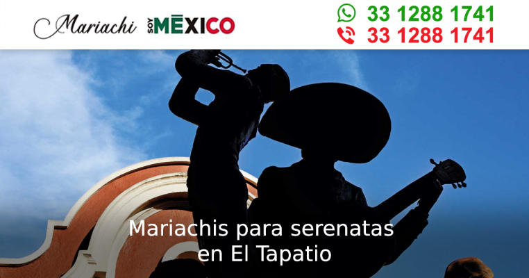 Mariachis para serenatas en El Tapatio Tlaquepaque