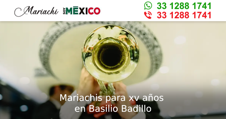 Mariachis para xv años en Basilio Badillo Tonala