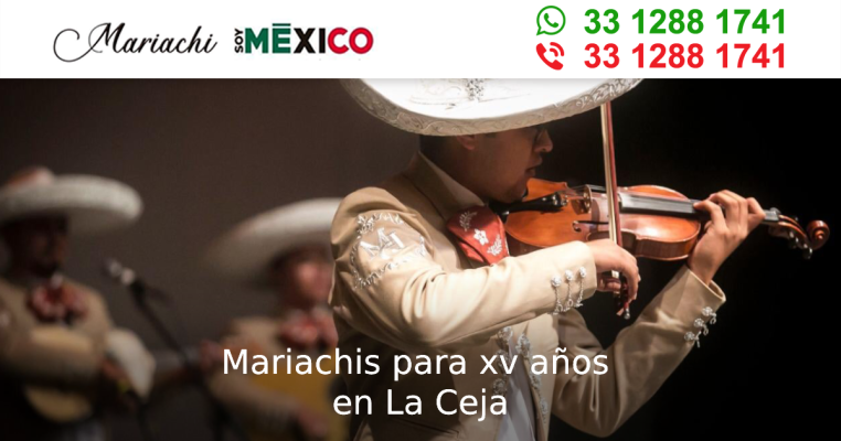 Mariachis para xv años en La Ceja Zapotlanejo