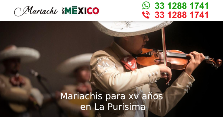 Mariachis para xv años en La Purísima Zapotlanejo